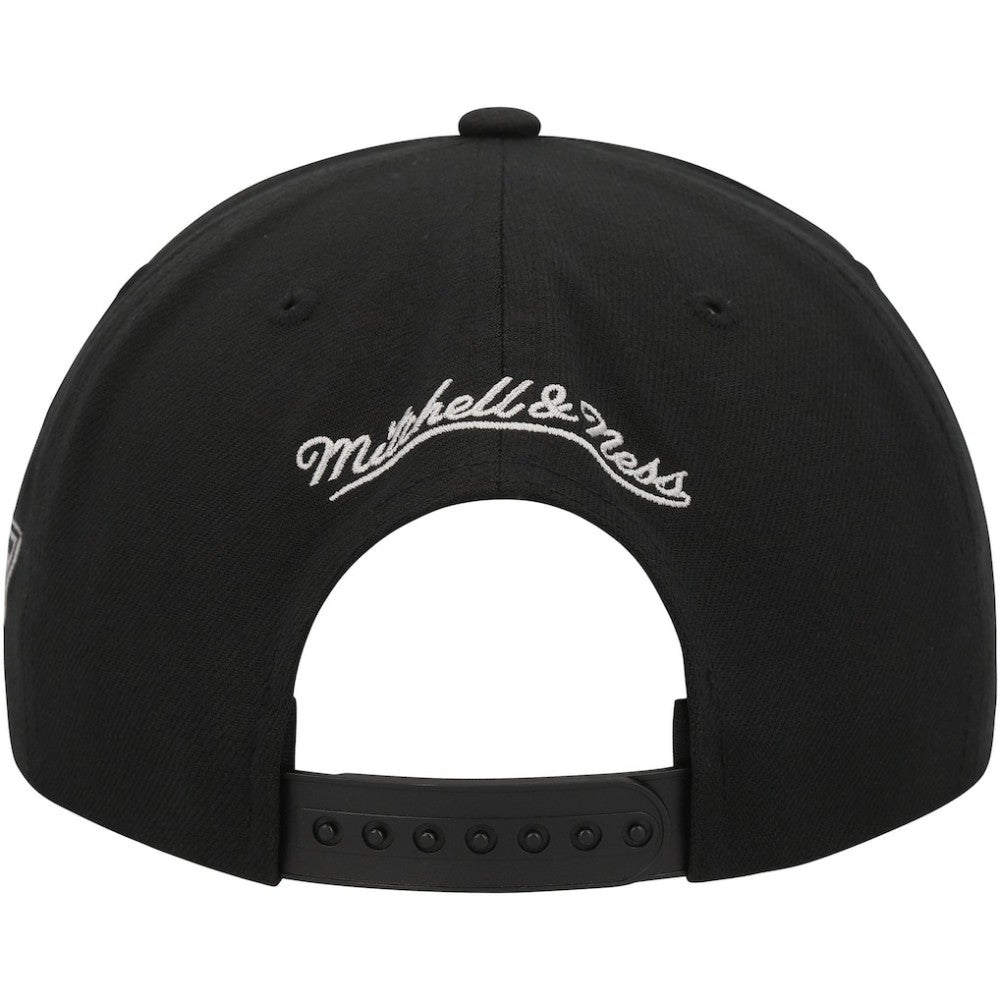 Los Angeles Kings Mitchell & Ness Core Team Script 2.0 Snapback Hat - Black | NHL on sale