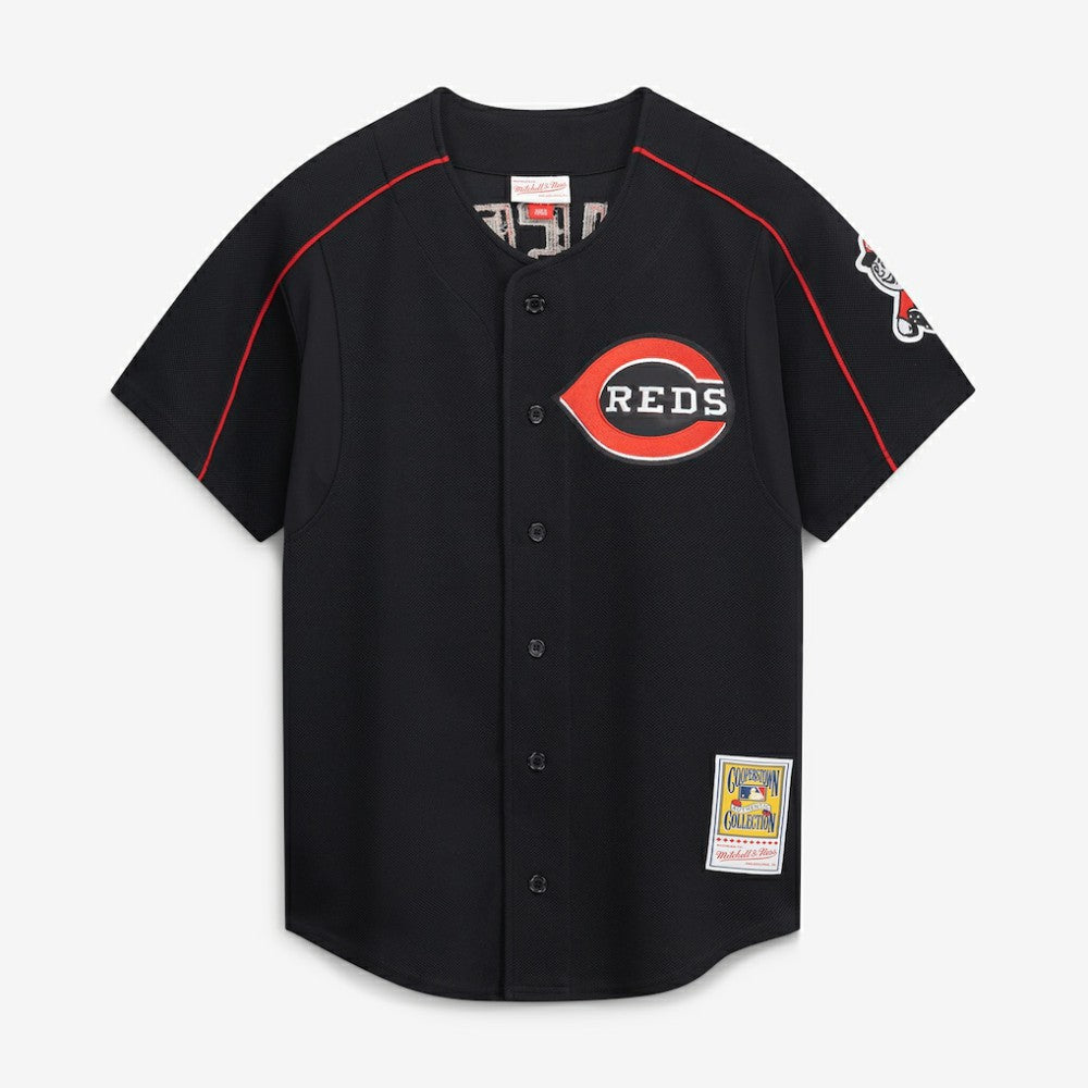 Ken Griffey Jr. Cincinnati Reds Mitchell & Ness Cooperstown Collection Authentic Mesh Batting Practice Jersey Near Me