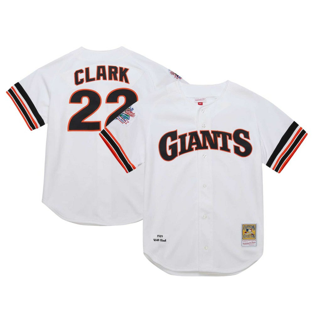 Will Clark San Francisco Giants Mitchell & Ness Cooperstown Collection 1989 Authentic Jersey Sale