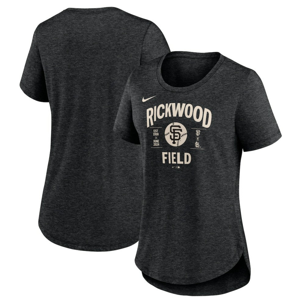 San Francisco Giants Nike Women's 2024 Rickwood Classic Tribute Tri-Blend T-Shirt Sale