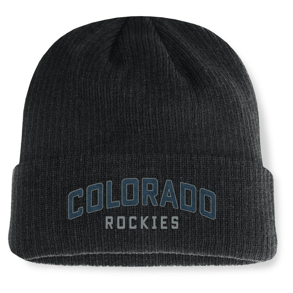 Colorado Rockies Fanatics Andee Cuffed Knit Hat for sale