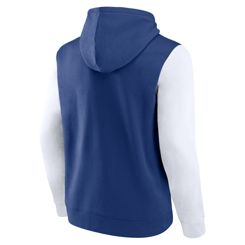 Toronto Maple Leafs Logo Athletic Deliver Fleece Pullover Hoodie - Blue | NHL discount