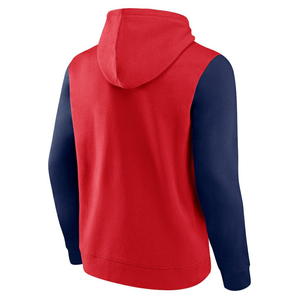 Florida Panthers Logo Athletic Deliver Fleece Pullover Hoodie - Red | NHL discount