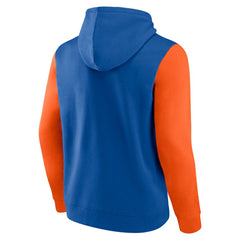 New York Islanders Logo Athletic Deliver Fleece Pullover Hoodie - Royal | NHL Clearance
