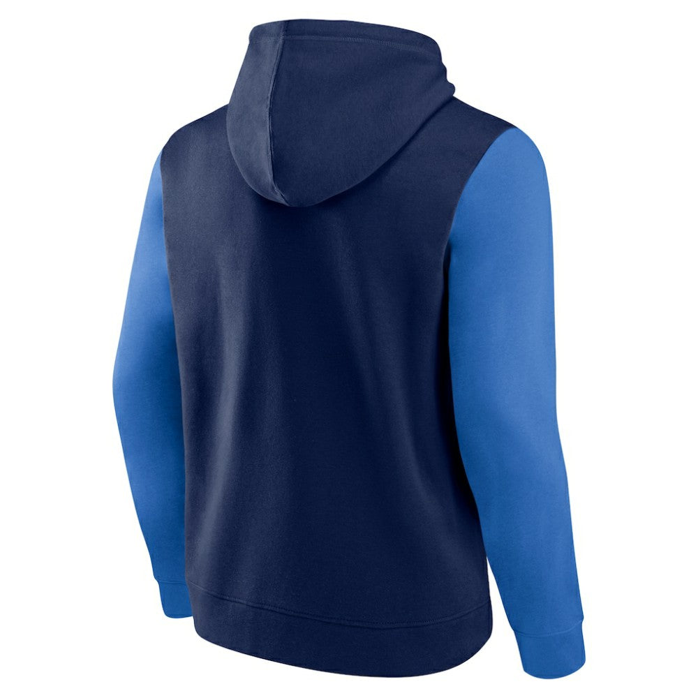 Winnipeg Jets Logo Athletic Deliver Fleece Pullover Hoodie - Navy | NHL near me