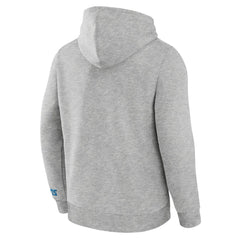 Detroit Lions Legacy Fleece Pullover Hoodie - Heather Gray - Fanatics