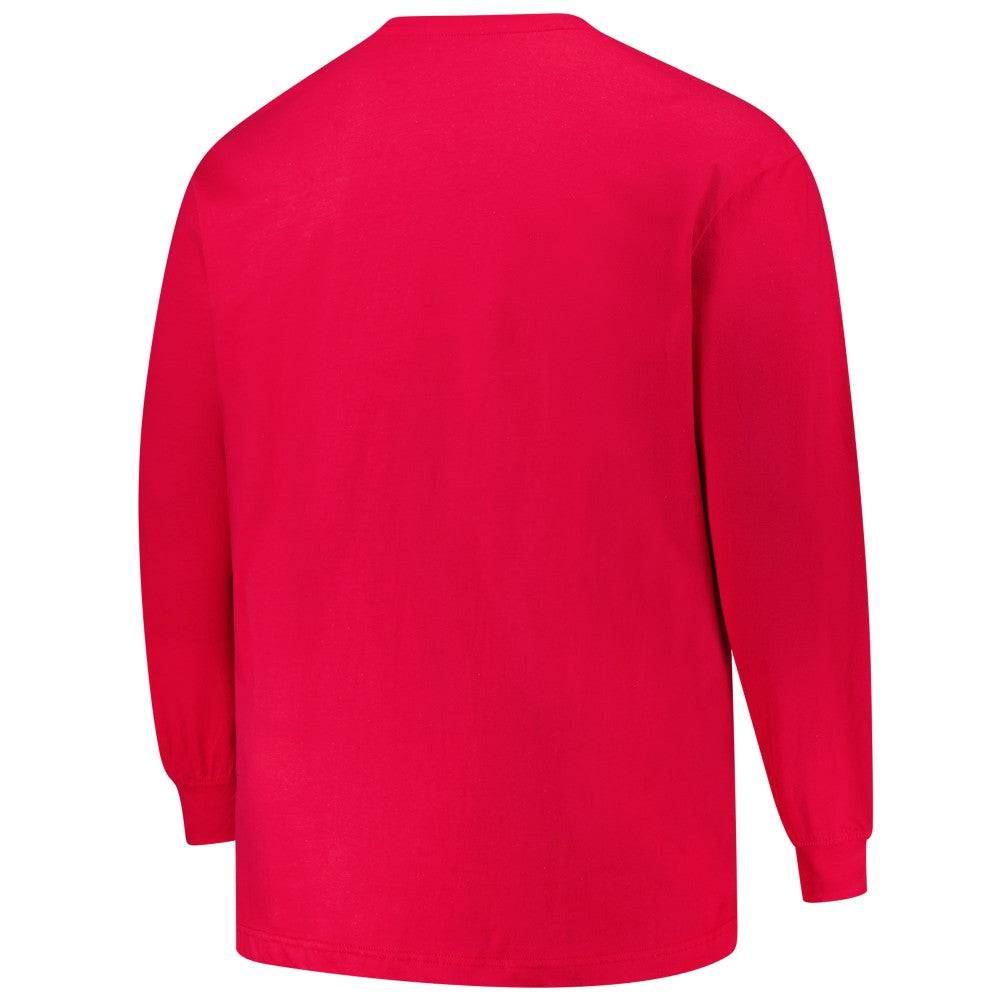 Minnesota Twins Profile Big & Tall Two-Hit Long Sleeve T-Shirt Sale