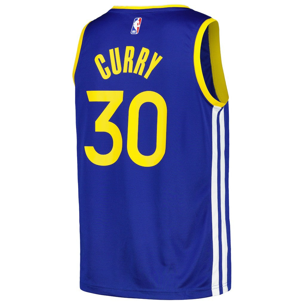 Fanatics Stephen Curry Golden State Warriors Fast Break Player Badge Jersey Royal