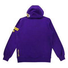 Los Angeles Lakers NBA x Two Hype Unisex Culture & Hoops Heavyweight Pullover Hoodie - Purple