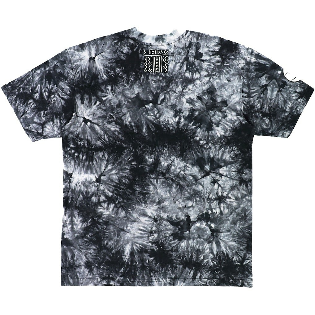 Brooklyn Nets NBA x Two Hype Unisex Culture & Hoops Tie-Dye T-Shirt - Black