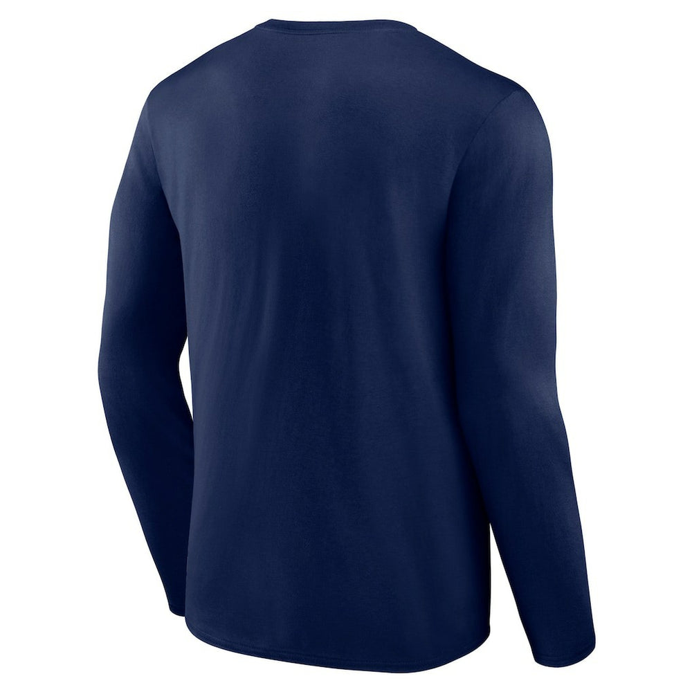 Oklahoma City Thunder Primary Logo Long Sleeve T-Shirt Navy