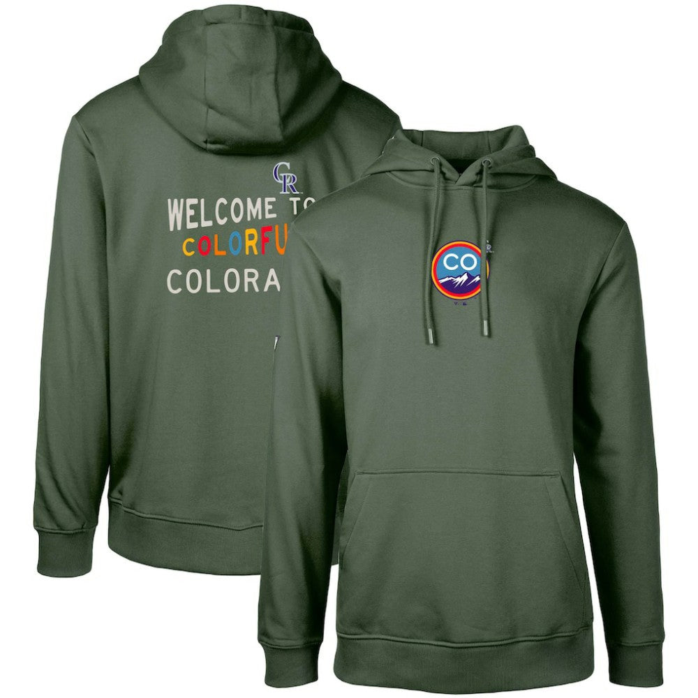 Colorado Rockies Levelwear City Connect Podium Core 2.0 Pullover Hoodie Outlet