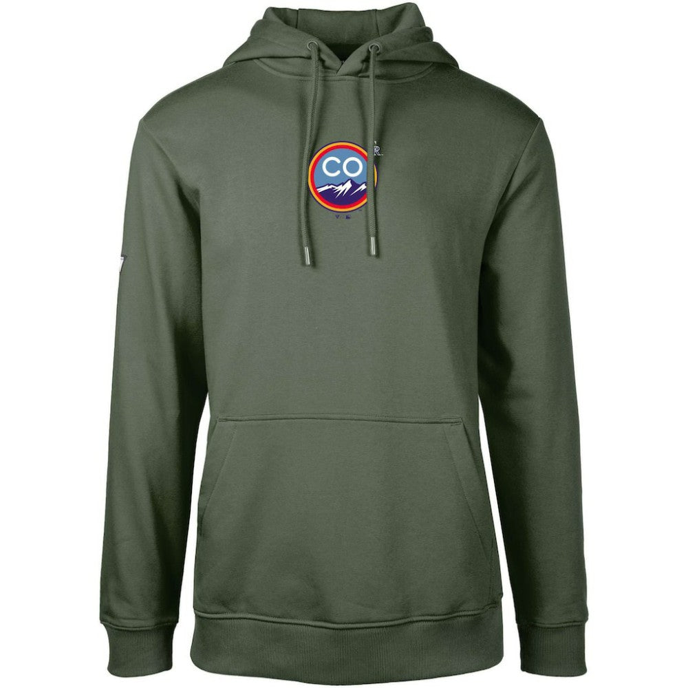 Colorado Rockies Levelwear City Connect Podium Core 2.0 Pullover Hoodie Outlet