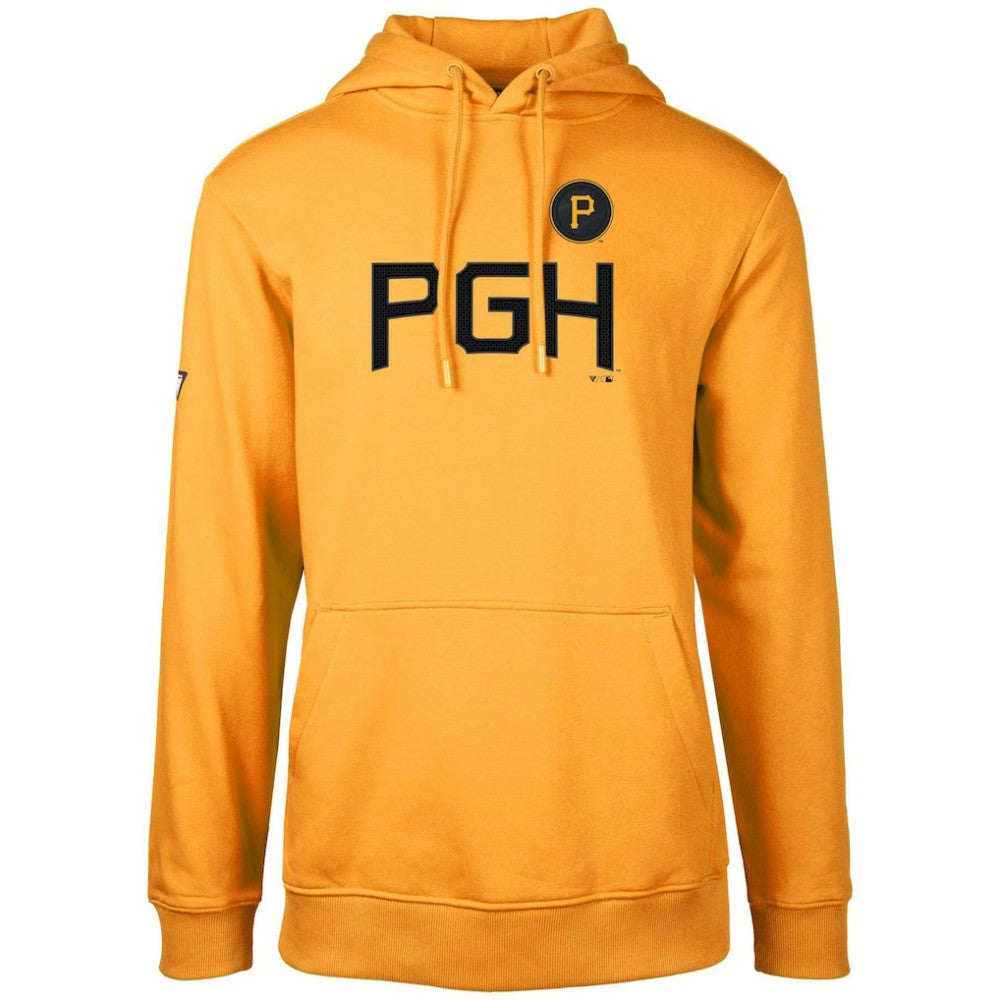 Pittsburgh Pirates Levelwear City Connect Podium Core Logo Pullover Hoodie Sale