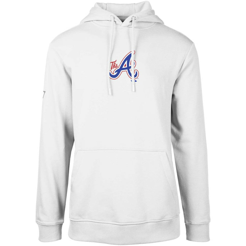 Atlanta Braves Levelwear City Connect Podium Core Logo Pullover Hoodie for sale