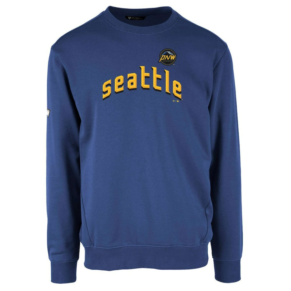Seattle Mariners Levelwear City Connect Zane Core Logo Pullover Sweatshirt Outlet