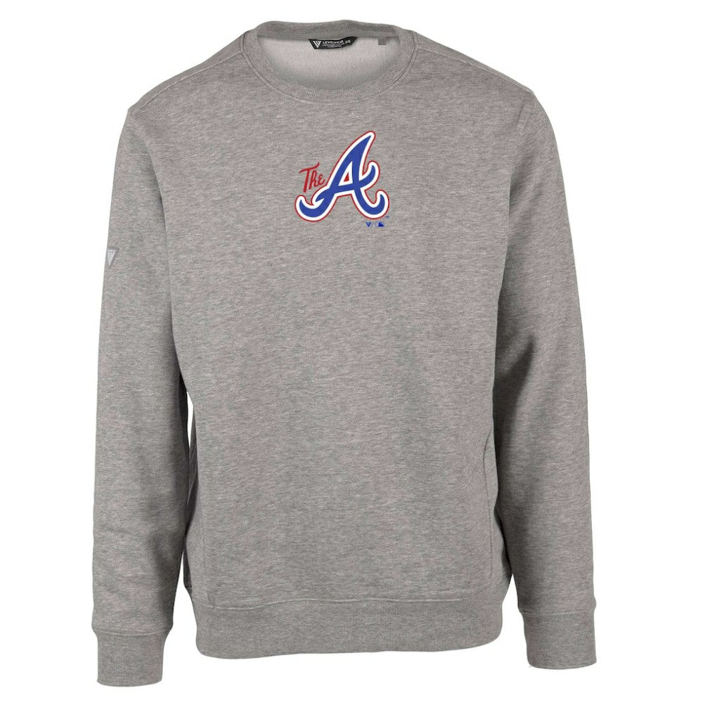 Atlanta Braves Levelwear City Connect Zane Core Logo Pullover Sweatshirt Near Me