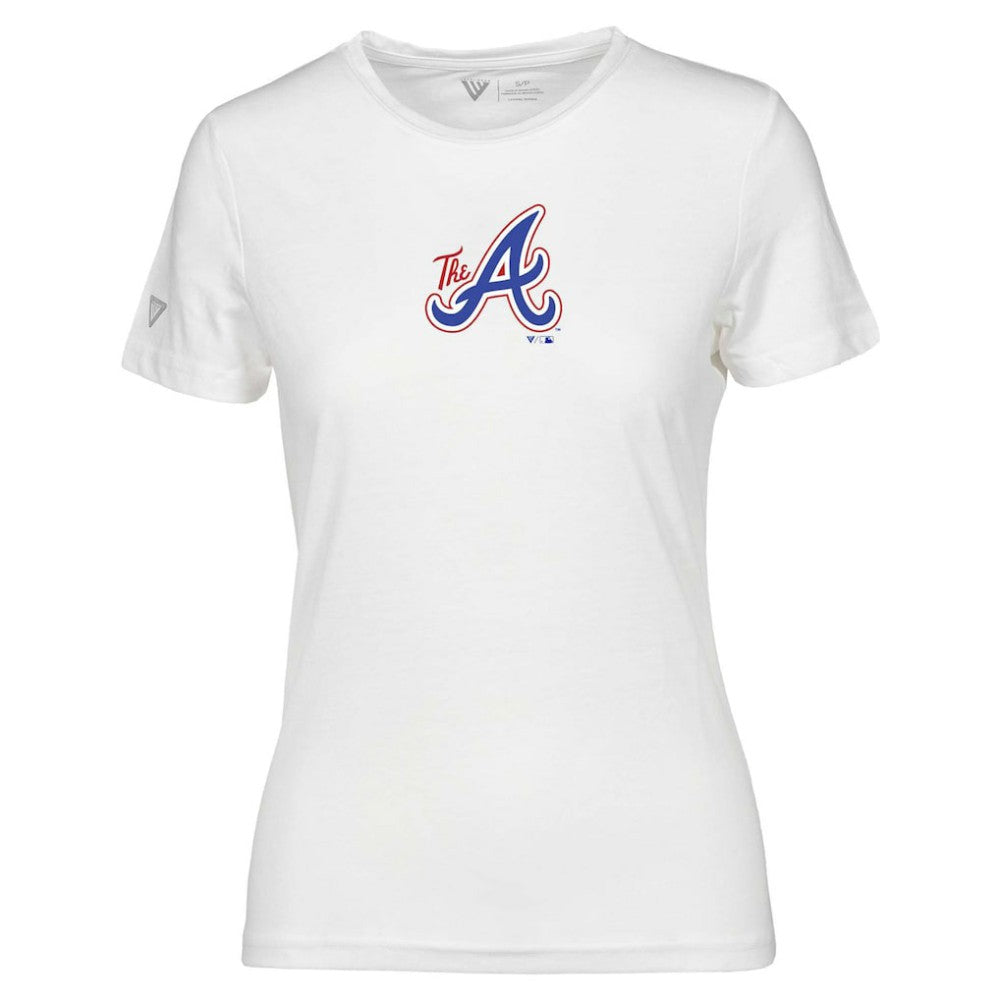 Atlanta Braves Levelwear Women's City Connect Maddox Core Logo T-Shirt for sale