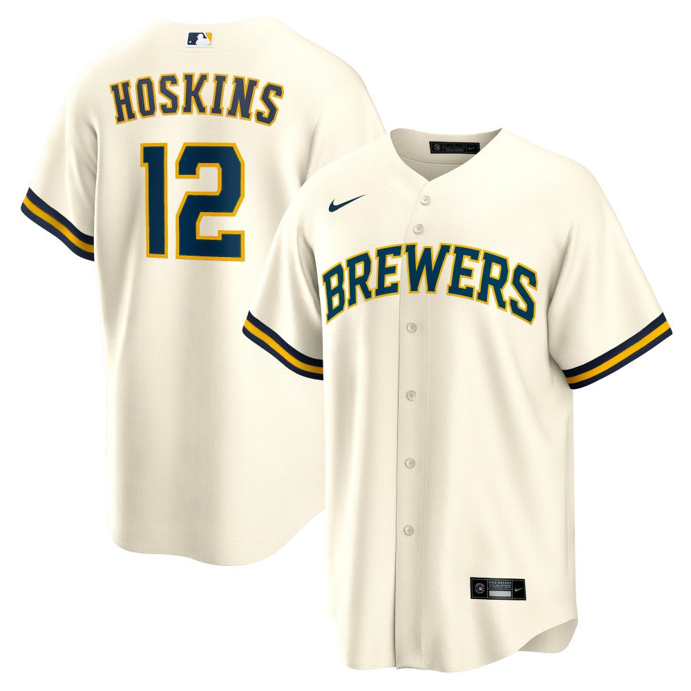 Rhys Hoskins Milwaukee Brewers Nike Home Replica Player Jersey Outlet