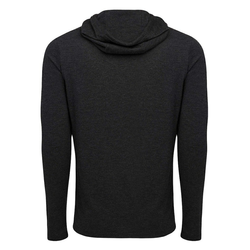 New Orleans Pelicans Sportiqe Unisex City Edition Rowan Lightweight Tri-Blend Pullover Hoodie Heather Black