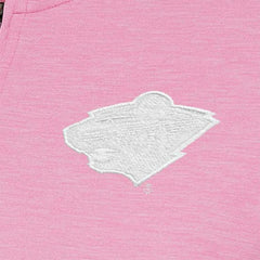 Minnesota Wild Antigua Women's White Logo Mentor Quarter-Zip Jacket - Pink | NHL near me