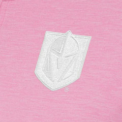 Vegas Golden Knights Antigua Women's White Logo Mentor Quarter-Zip Jacket - Pink | NHL Lifestyle