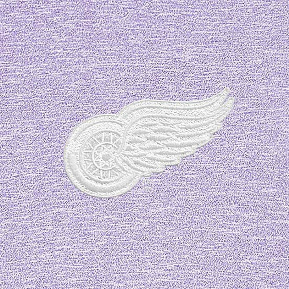 Detroit Red Wings Antigua White Logo Hunk Quarter-Zip Pullover - Lavender | NHL sale