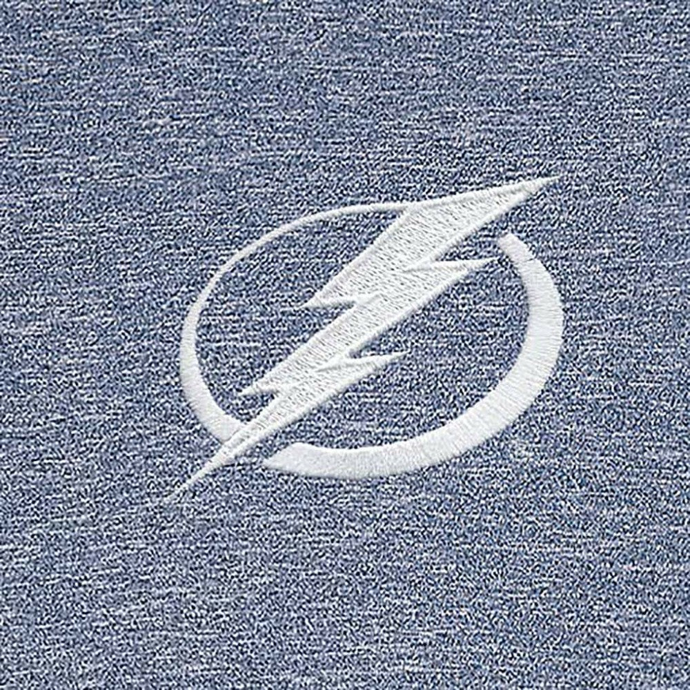 Tampa Bay Lightning Antigua White Logo Hunk Quarter-Zip Pullover - Heather Navy | NHL near me