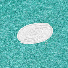Carolina Hurricanes Antigua White Logo Hunk Quarter-Zip Pullover - Heather Aqua | NHL on sale