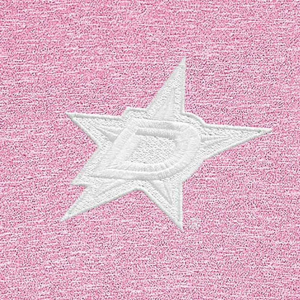 Dallas Stars Antigua White Logo Hunk Quarter-Zip Pullover - Pink | NHL near me