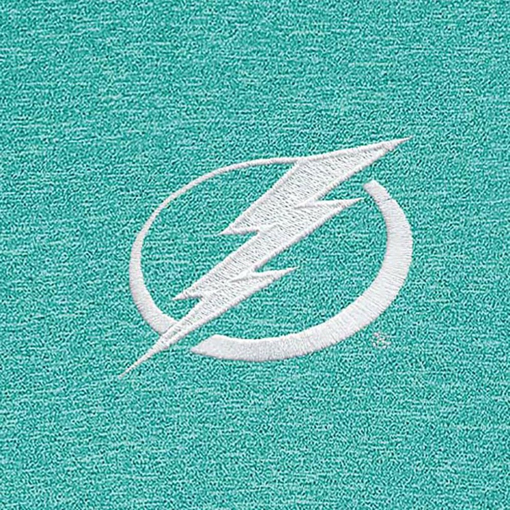 Tampa Bay Lightning Antigua White Logo Hunk Quarter-Zip Pullover - Heather Aqua | NHL near me