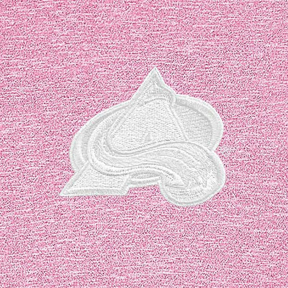 Colorado Avalanche Antigua White Logo Hunk Quarter-Zip Pullover - Pink | NHL discount