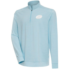 Carolina Hurricanes Antigua White Logo Bright Quarter-Zip Pullover - Powder Blue | NHL discount