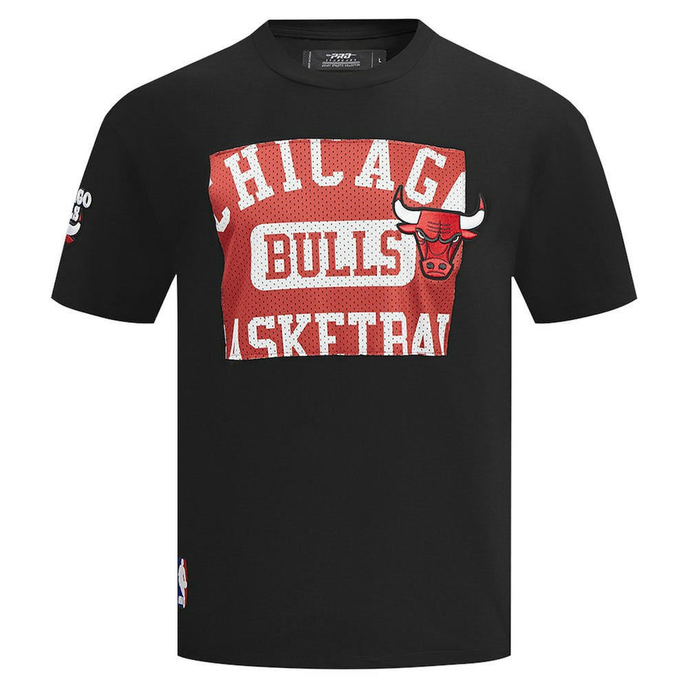 Chicago Bulls Pro Standard Made To Play Drop Shoulder T-Shirt Black
