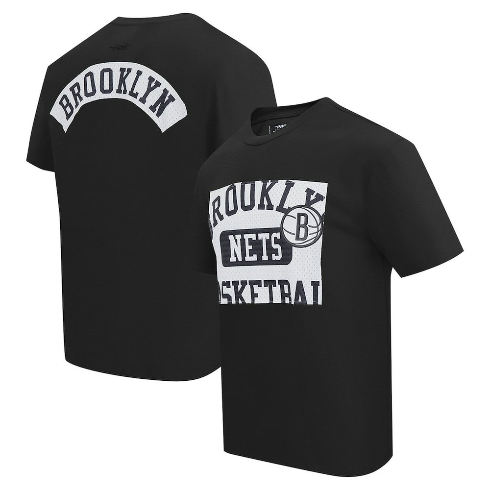Brooklyn Nets Pro Standard Made To Play Drop Shoulder T-Shirt Black
