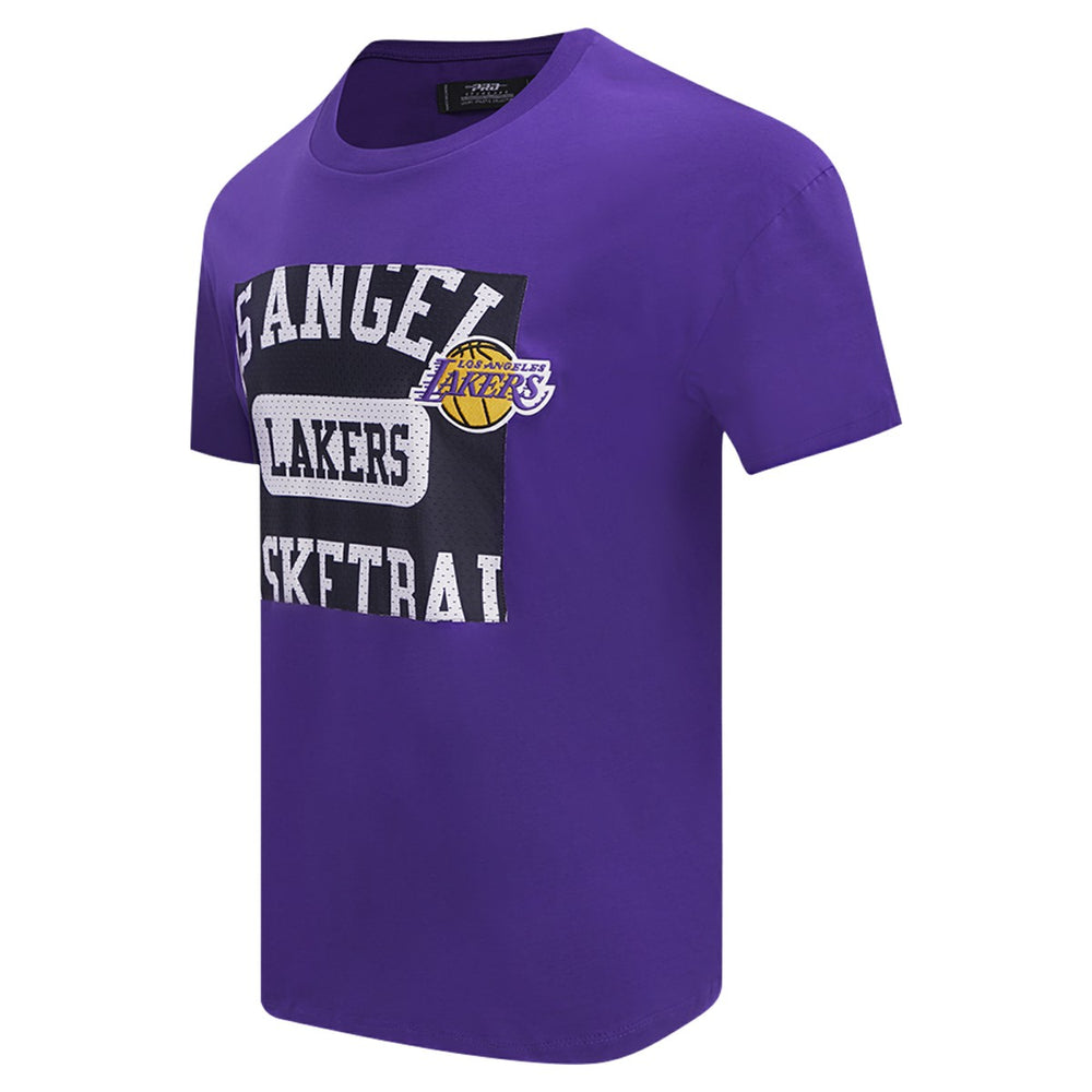Los Angeles Lakers Pro Standard Made To Play Drop Shoulder T-Shirt Purple