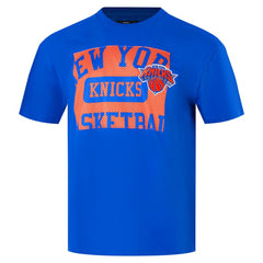 New York Knicks Pro Standard Made To Play Drop Shoulder T-Shirt Royal