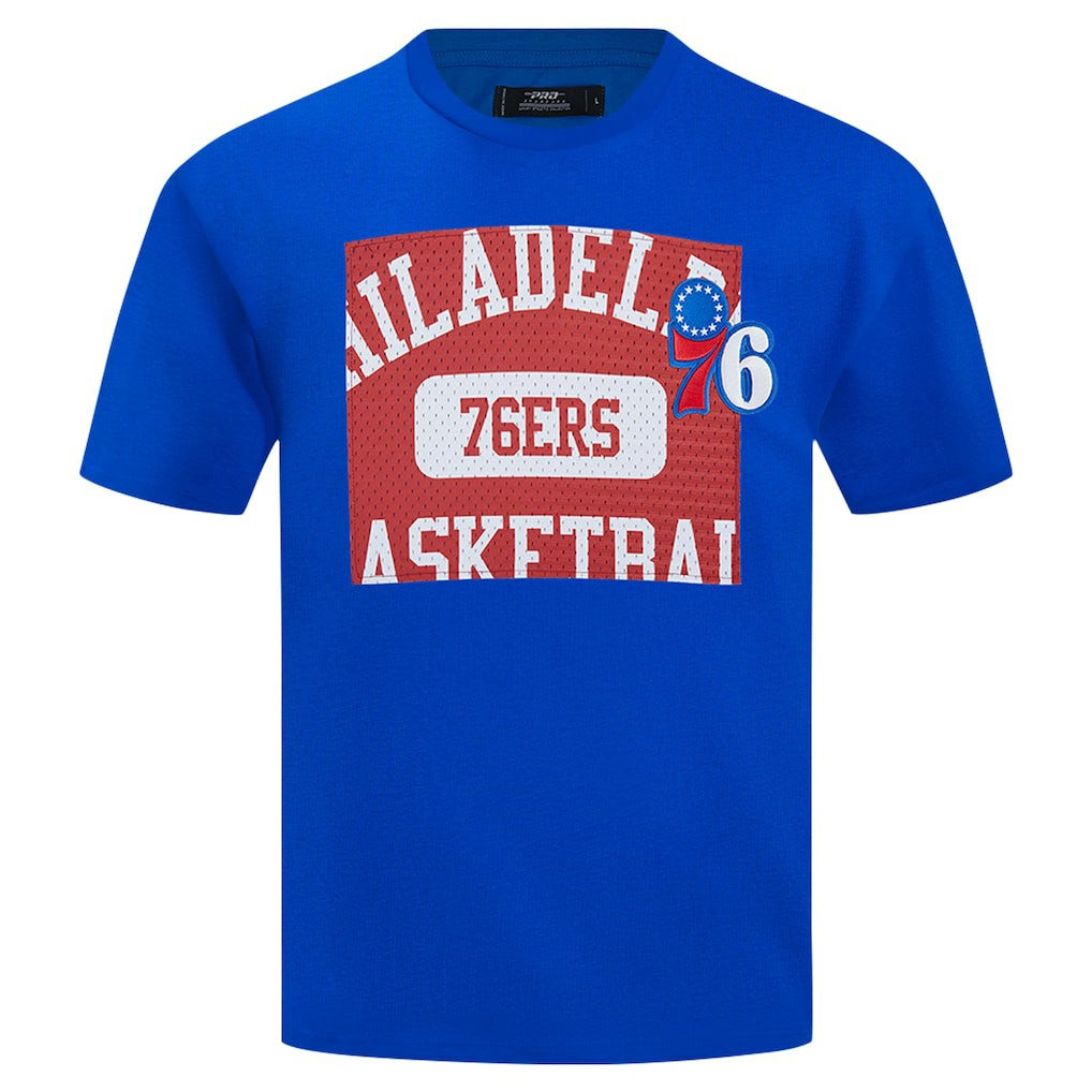 Philadelphia 76ers Pro Standard Made To Play Drop Shoulder T-Shirt Royal