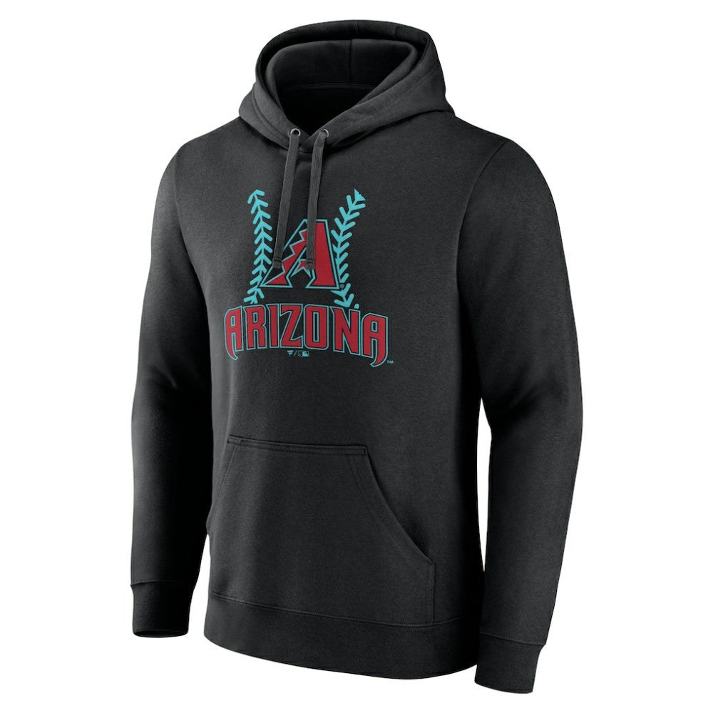 Arizona Diamondbacks Personalized Name & Number Fastball Pullover Hoodie Online