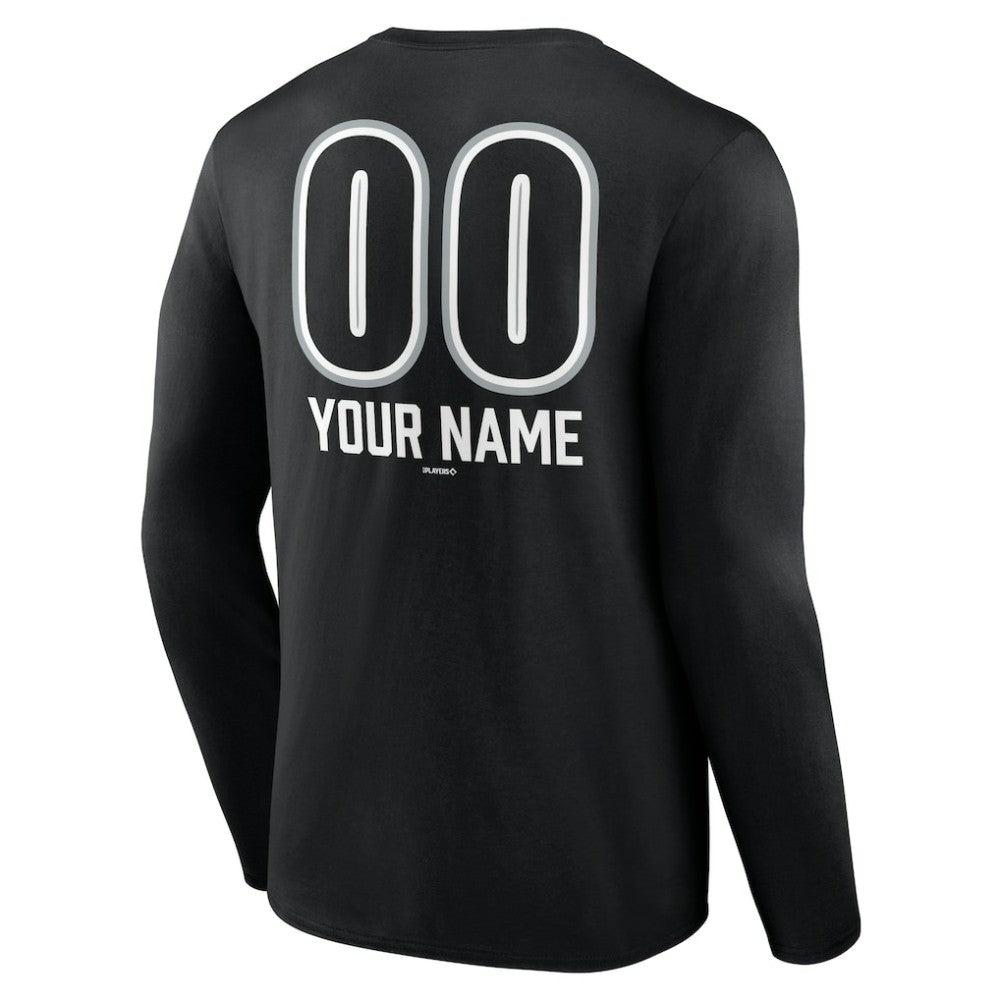 Chicago White Sox Personalized Name & Number Fastball Long Sleeve T-Shirt Near Me