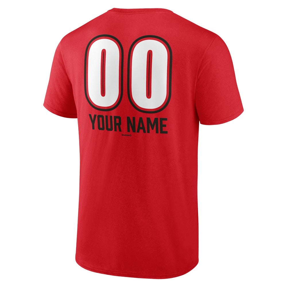 Cincinnati Reds Personalized Name & Number Fastball T-Shirt Sale