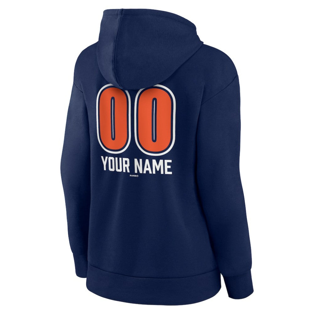 Detroit Tigers Women's Personalized Name & Number Fastball Pullover Hoodie Sale