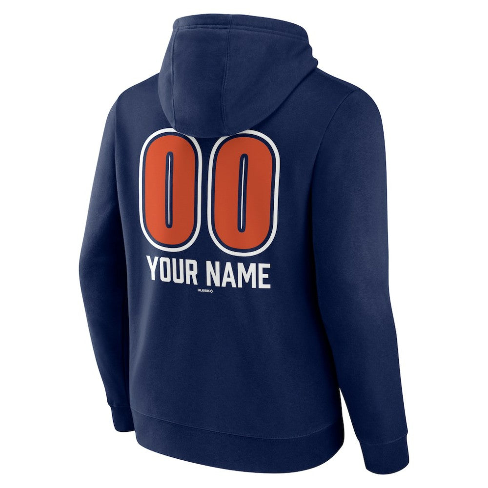 Houston Astros Personalized Name & Number Fastball Pullover Hoodie for sale