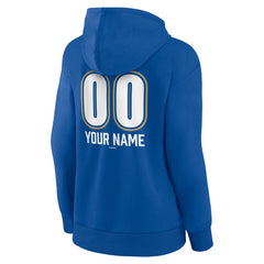 Kansas City Royals Women's Personalized Name & Number Fastball Pullover Hoodie Discount