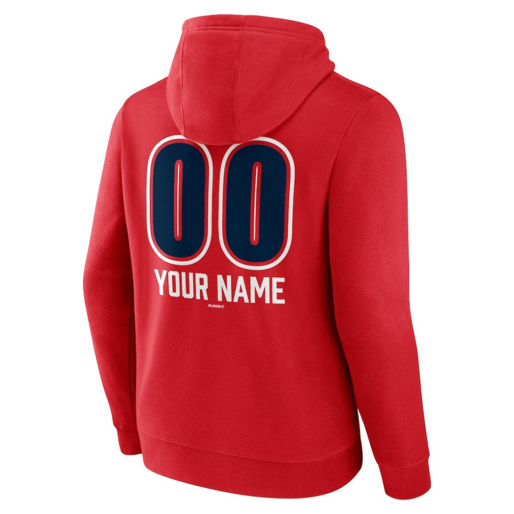 Los Angeles Angels Personalized Name & Number Fastball Pullover Hoodie Sale