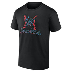 Miami Marlins Personalized Name & Number Fastball T-Shirt Online