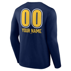 Milwaukee Brewers Personalized Name & Number Fastball Long Sleeve T-Shirt for sale