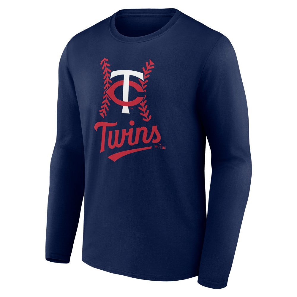 Minnesota Twins Personalized Name & Number Fastball Long Sleeve T-Shirt for sale