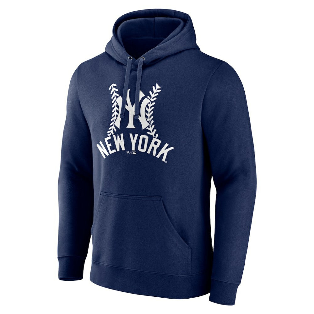 New York Yankees Personalized Name & Number Fastball Pullover Hoodie Near Me
