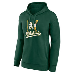 Athletics Women's Personalized Name & Number Fastball Pullover Hoodie Discount